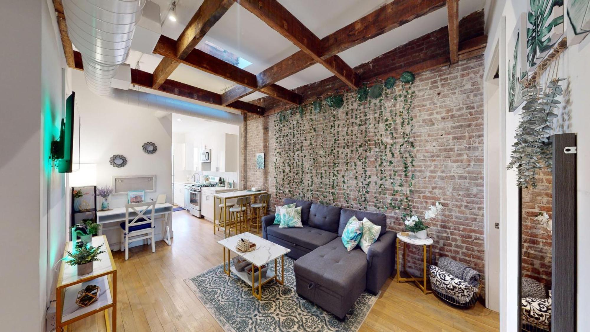 Chic Penthouse 15 Minutes From Nyc - Bus Stop At Doorstep Hoboken Zewnętrze zdjęcie