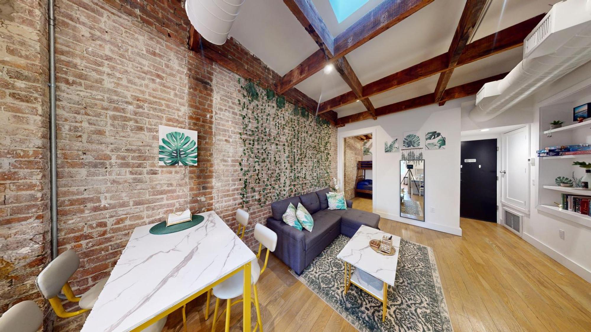 Chic Penthouse 15 Minutes From Nyc - Bus Stop At Doorstep Hoboken Zewnętrze zdjęcie