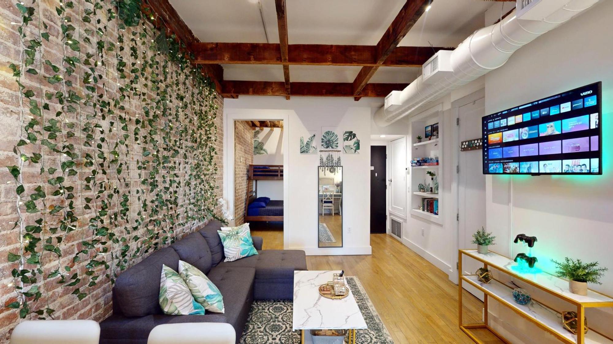 Chic Penthouse 15 Minutes From Nyc - Bus Stop At Doorstep Hoboken Zewnętrze zdjęcie