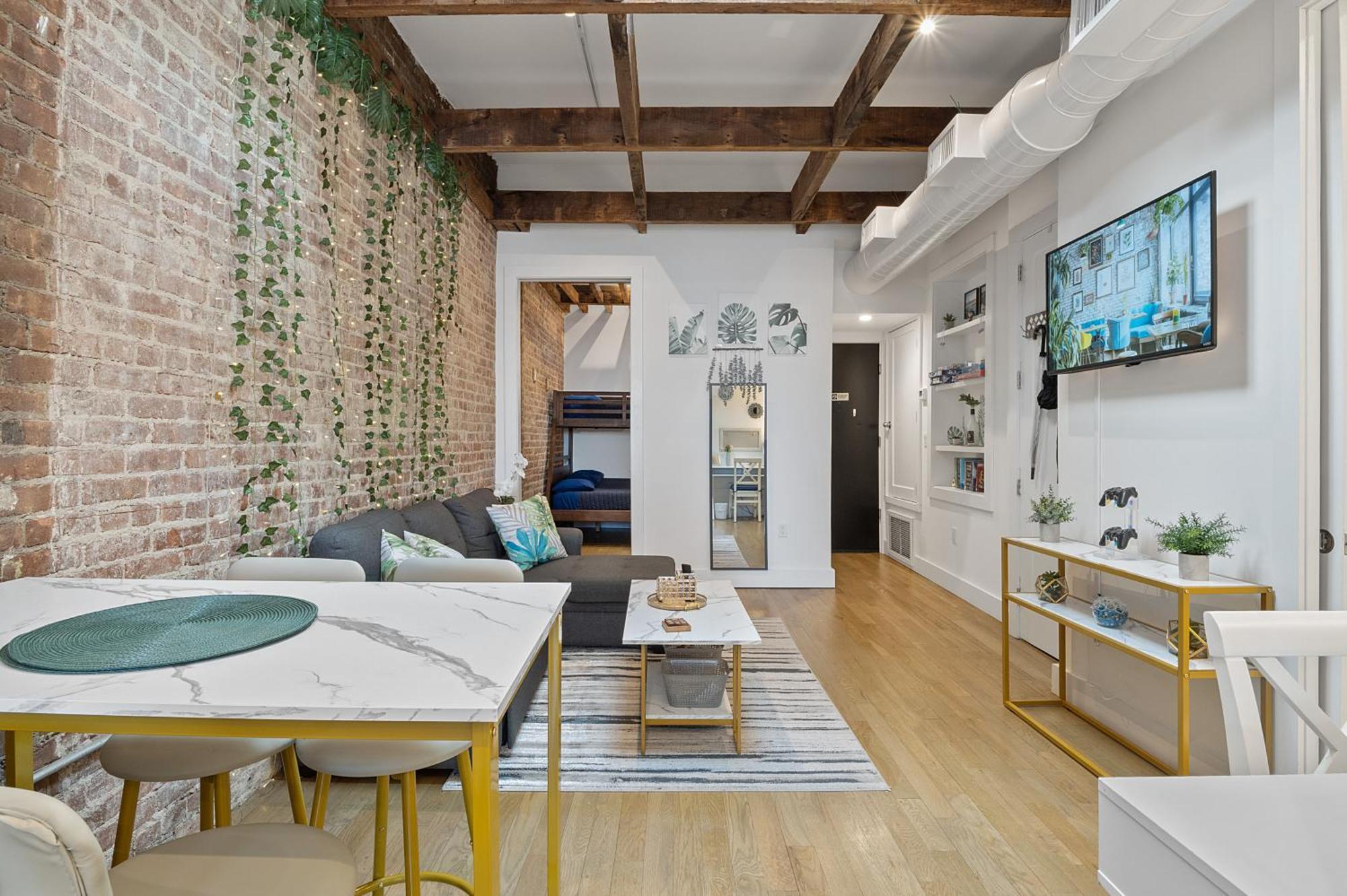 Chic Penthouse 15 Minutes From Nyc - Bus Stop At Doorstep Hoboken Zewnętrze zdjęcie